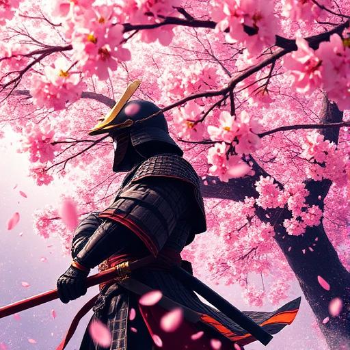 Самурай под сакурой, аниме стиль